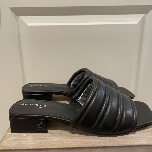 Circus NY By Sam Edelman Joana Women’s Black Shoes Slides Sandals Size 8 NEW - Picture 12 of 13